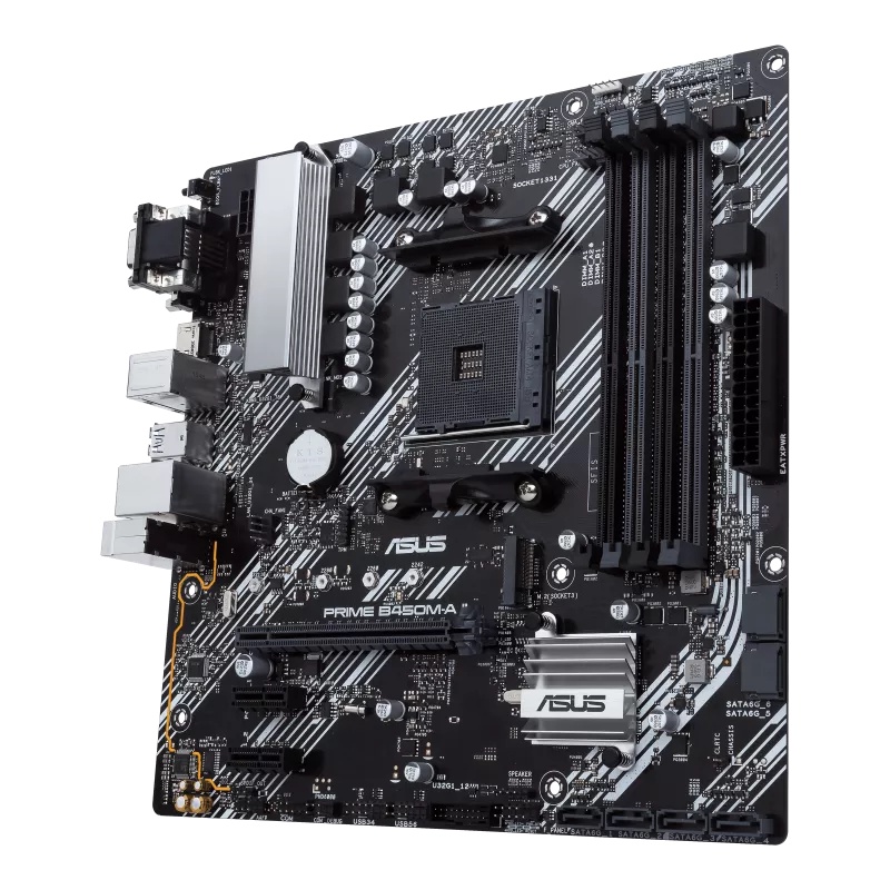 Motherboard Asus Prime B450M-A II DDR4 AM4 Aura Sync RGB