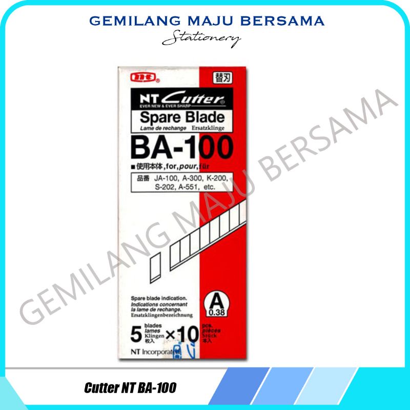 

Isi Cutter NT BA-100
