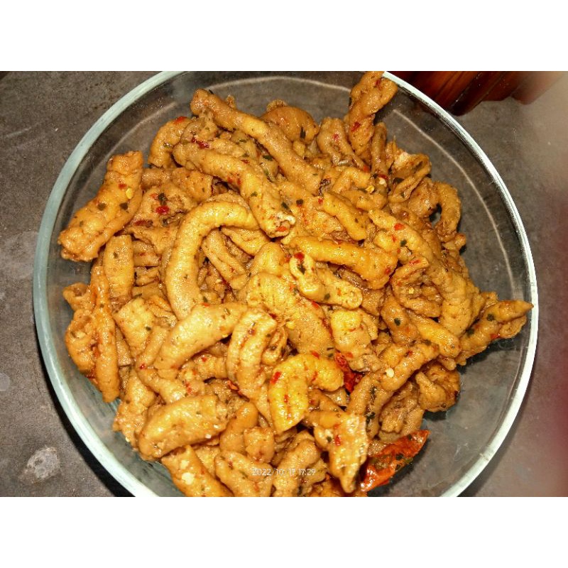 

Usus Pedas Daun Jeruk Crispy