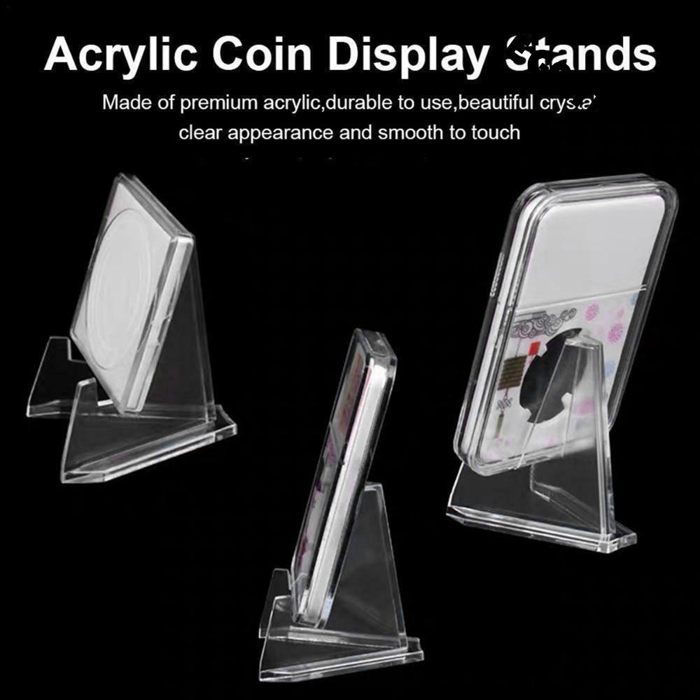 10pcs Stand Display Holder Koin / Perhiasan / Medali / Handphone Untuk Dekorasi Rumah