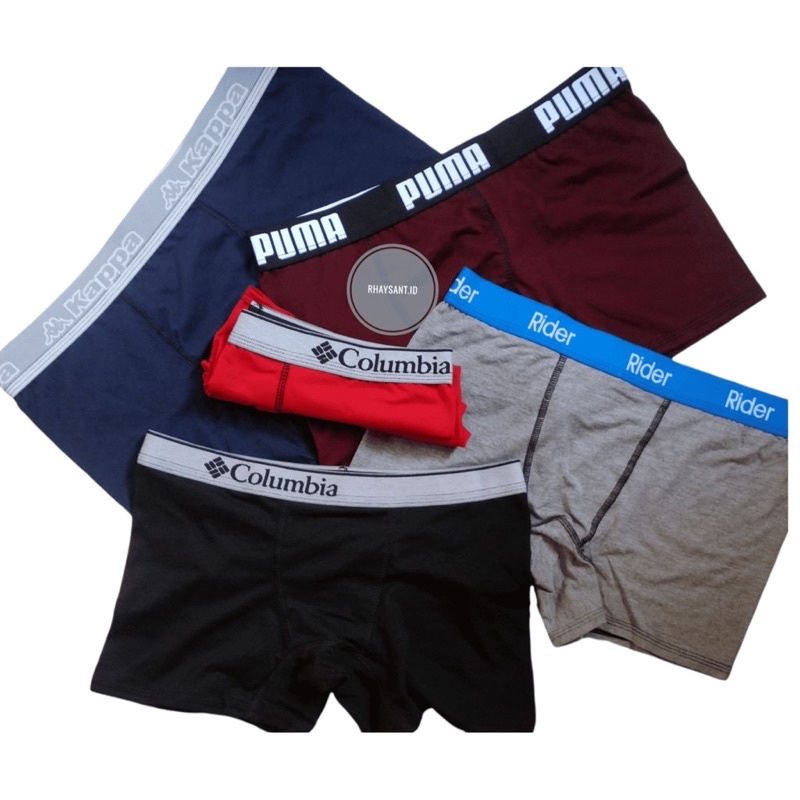 MURAH SIMPAK PRIA CELANA DALAM PRIA BOXER PREMIUM QUALITY  ISI 6 SELEMPAK PRIA CELANA PENDEK PRIA PAKAIAN DALAM PRIA MURAH TERBARU-Isi 5