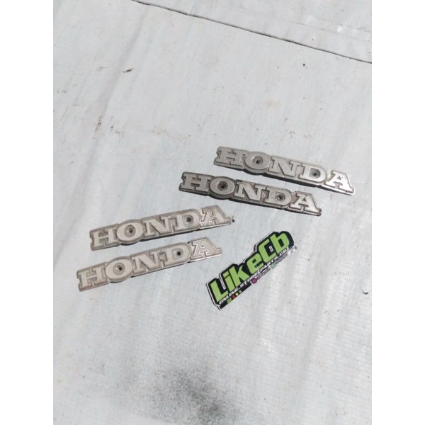 emblem tangki cg benly cb125 original copotan