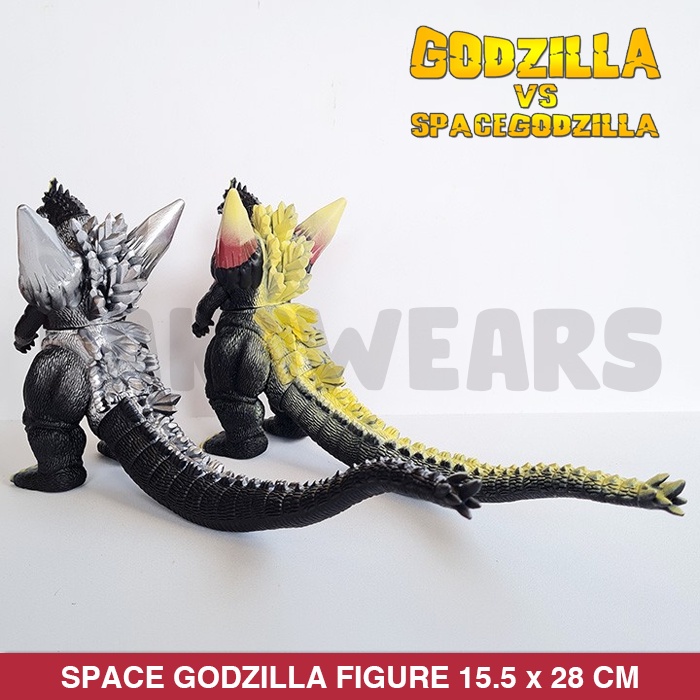 Figure Kaiju Space Godzilla: Godzilla VS Space Godzilla Mainan Anak (bakawears)