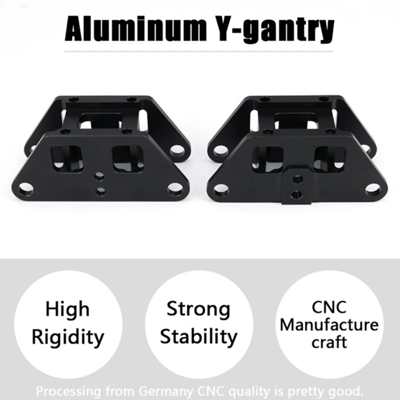 Zzz 2Pcs Gantry Y Aluminium VzBoT Presisi Tinggi Untuk Printer 3D Ultra-High-Speed