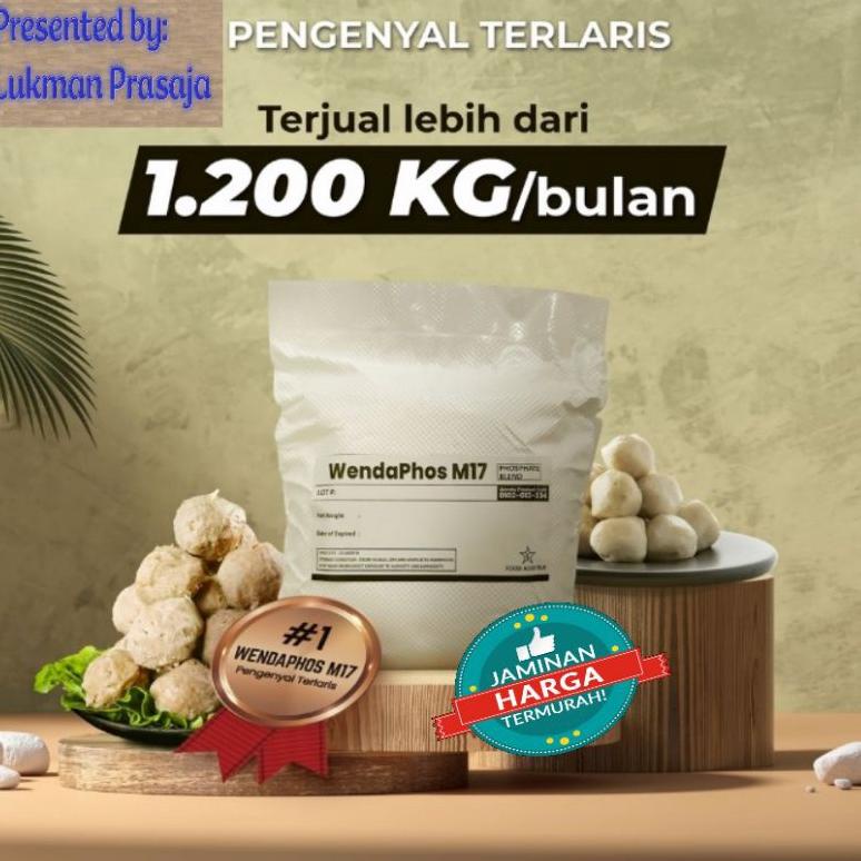 

ON5449 [0.8Kg / 1Kg] Wendaphos Pengenyal Bakso Sosis Pempek Nuget dll zvqia