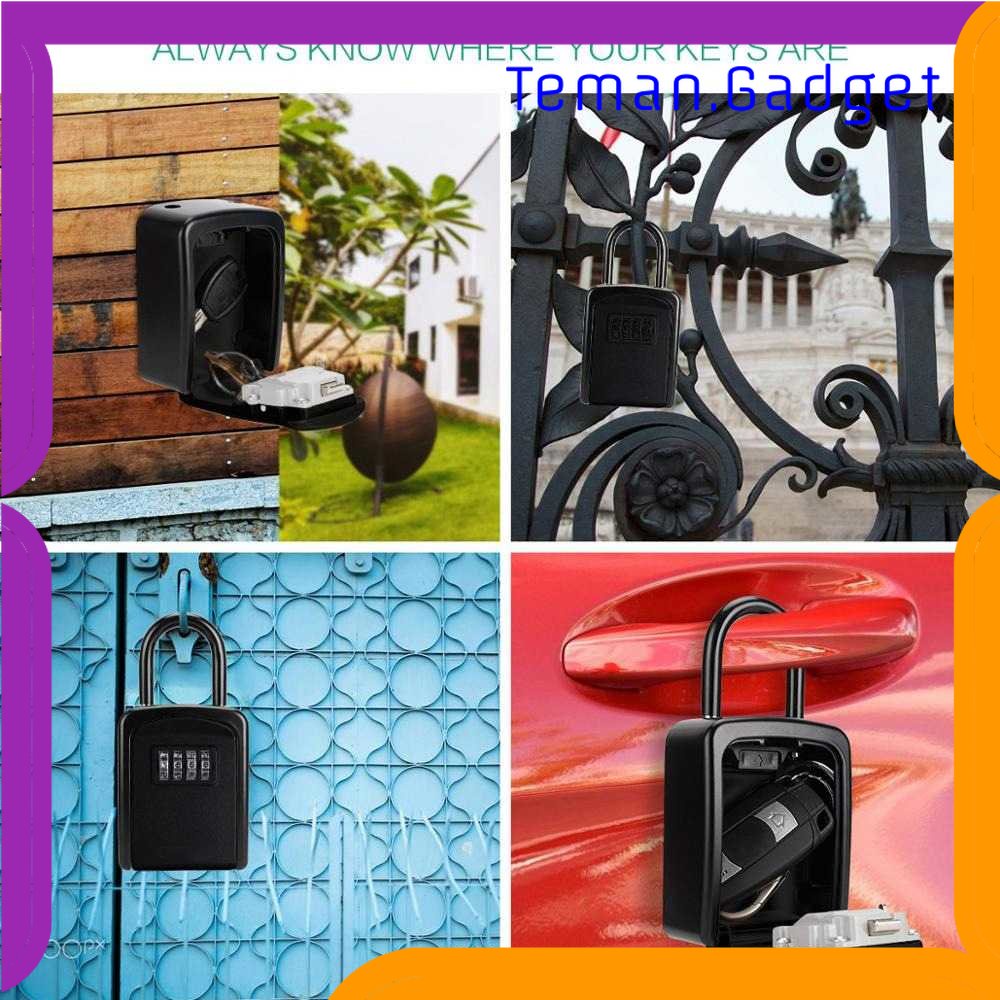 TG-BRK MOOL Gembok Kotak Brankas Safety Lock Box 4 Digit Password - G10