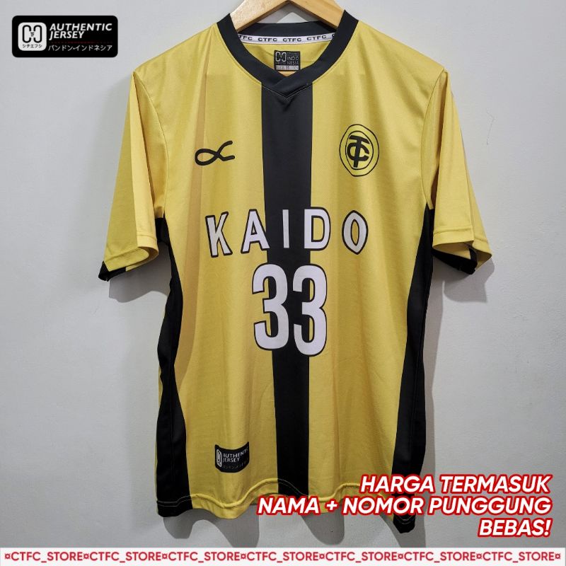 Jersey Tokyo Esperion FC Anime Ao Ashi AoAshi HOME KUNING BY CTFC