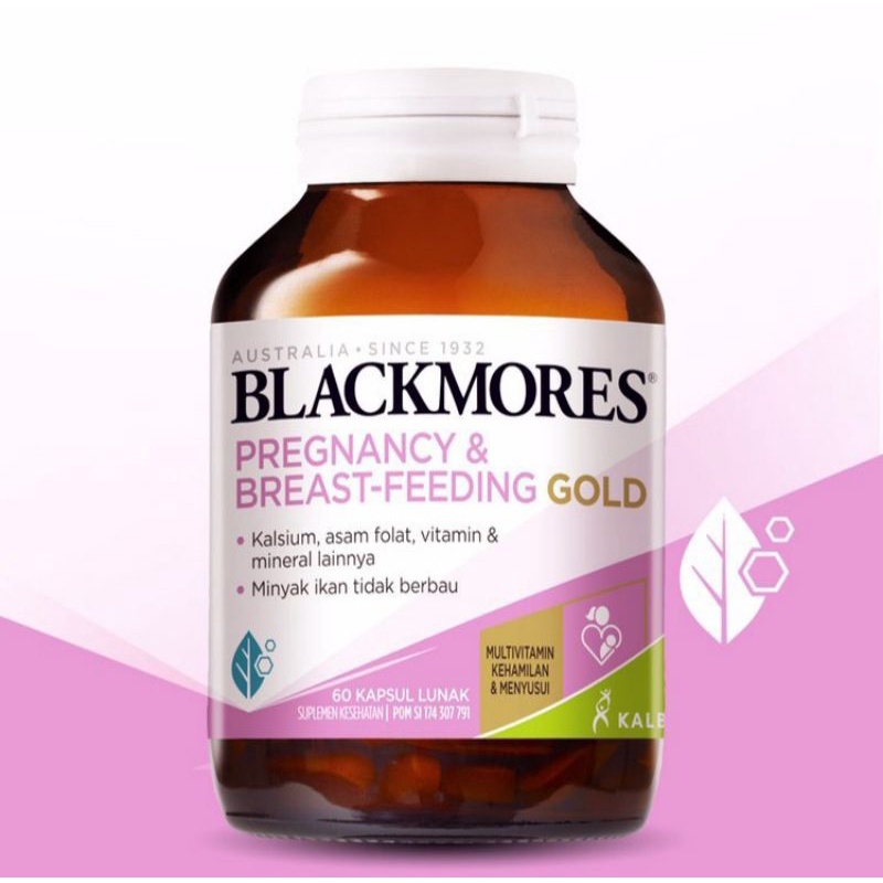 Blackmores Pregnancy &amp; Breastfeeding Gold (Suplemen Ibu Hamil &amp; Menyusui / Program Kehamilan)