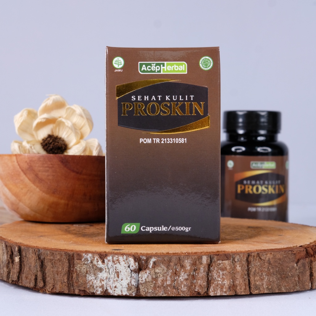 Proskin Obat Gatal Seluruh Badan Tubuh Budug Borok Gatel Kulit Berjamur Kudis Kurap Panu Kadas Untuk Anak dan Dewasa Herbal Kapsul Binahong Asli BPOM