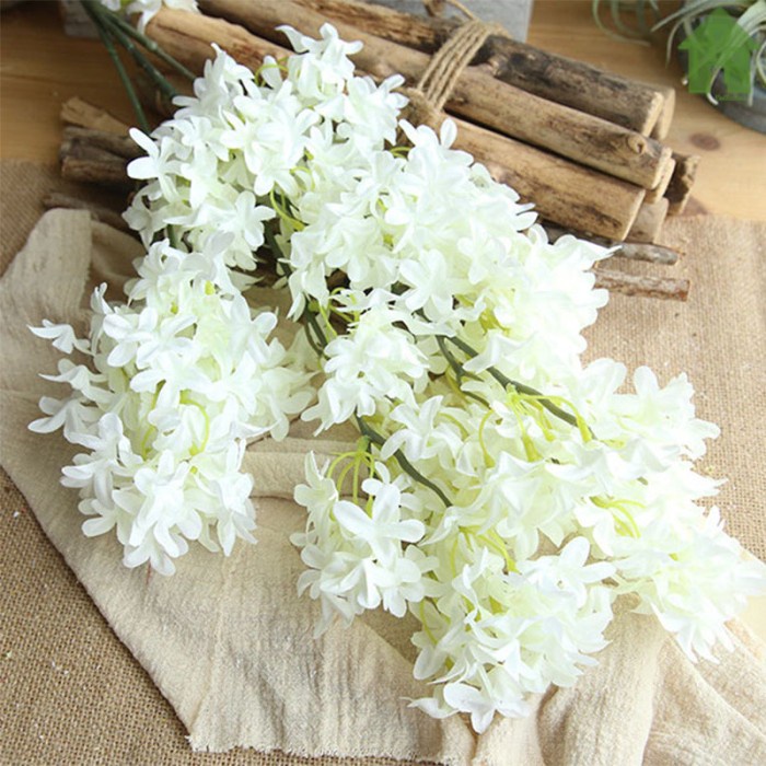 Premium Bunga Artifisial Bunga Sakura Wedding Decor P95