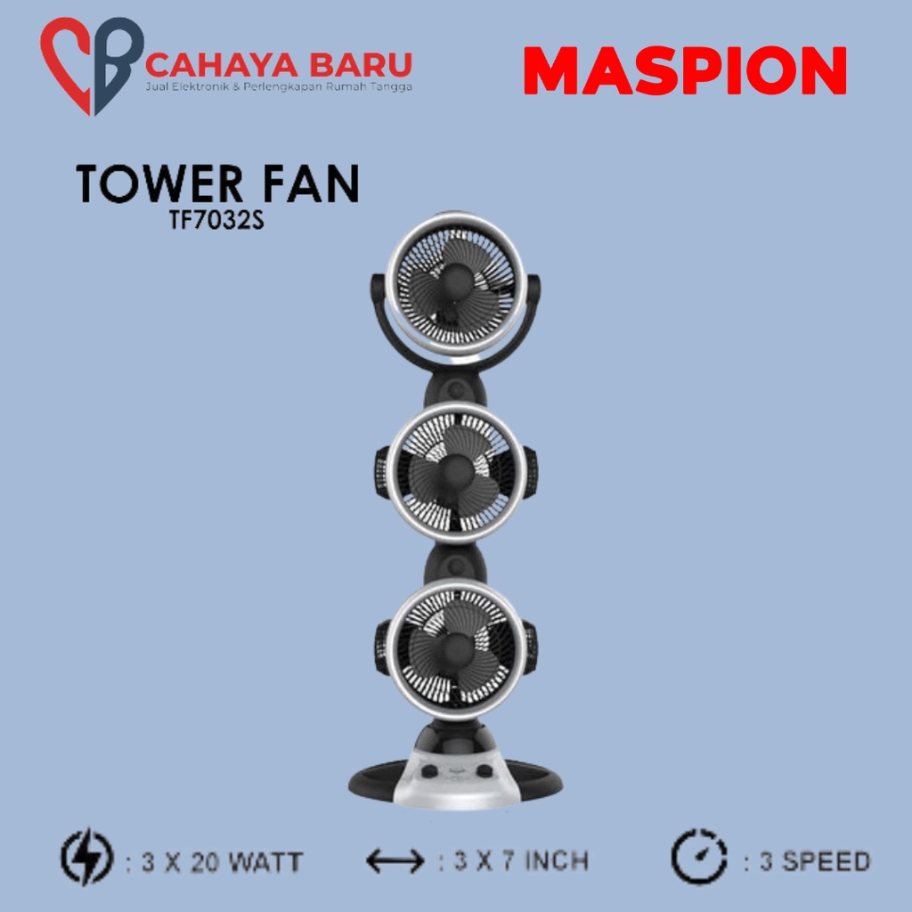 MASPION TOWER FAN 7' TF 7032S