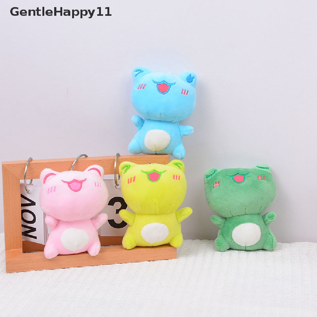 Gentlehappy Kartun Kodok Mainan Mewah Liontin Gantungan Kunci Hadiah Anak Boneka Mainan Hewan Plus id