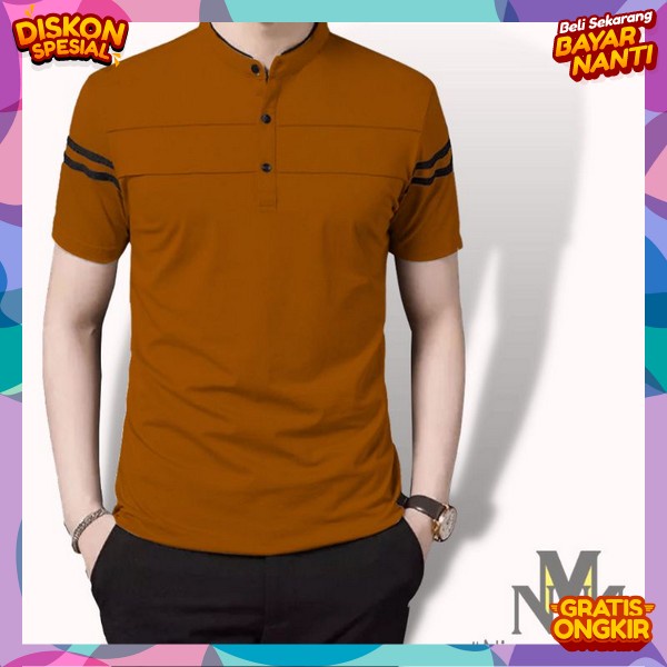 Baju Pria Santai Khaos Laki Dewasa Pakean Laki2 Distero Keren Tshirt Cowok Kualitas Impor Baju Kaos 