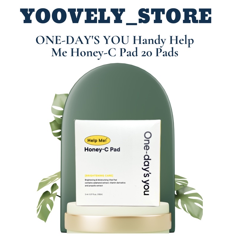ONE DAY'S YOU Handy Help Me Honey C- Pad Harian Penenang Dan Pelembab Kulit (1 box)
