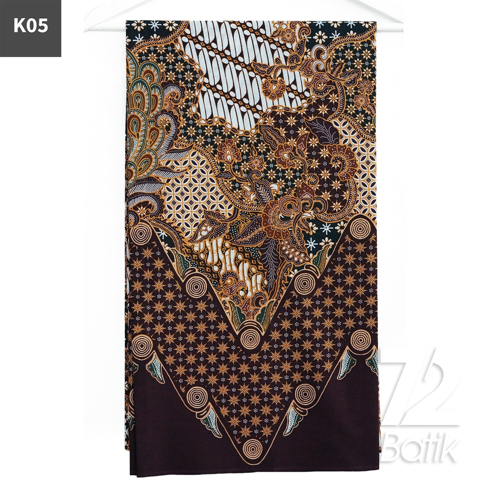 KAIN BATIK PREMIUM Bahan Katun Motif Sekar Jagad Roll Merah 722759 Cap 72 Jarik Jarit Samping Kebat Panjang Batik Katun Modern Premium Bahan Seragam Batik Pernikahan Kantor Keluarga Murah Kamen Jadi Batik Bali Lembaran