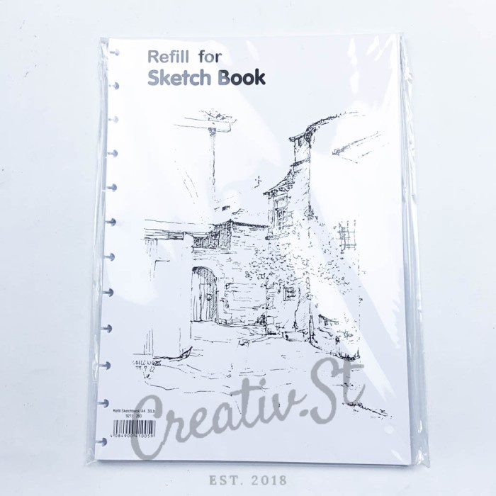 

Buku Gambar Refill Sketchbook Lyra A4 Buku Gambar