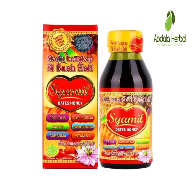 

MADU SYAMIL KIDS DATES HONEY 125 GRAM