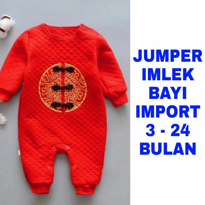 WK JUMPER IMLEK IMPORT BAJU BAYI SINCIA CHEONGSAM SETELAN ANAK LAKI