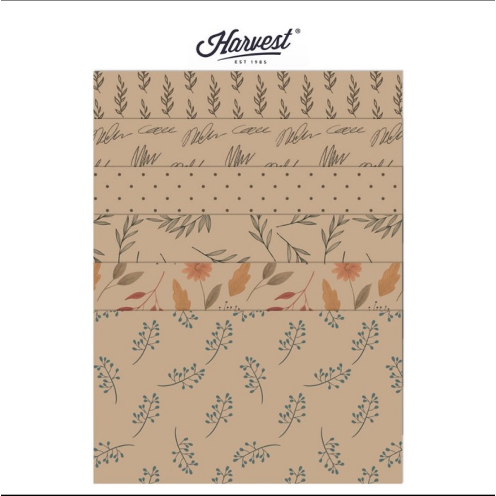 

Kertas Kado Aesthetic Harvest / Wrapping Paper - Brown Craft