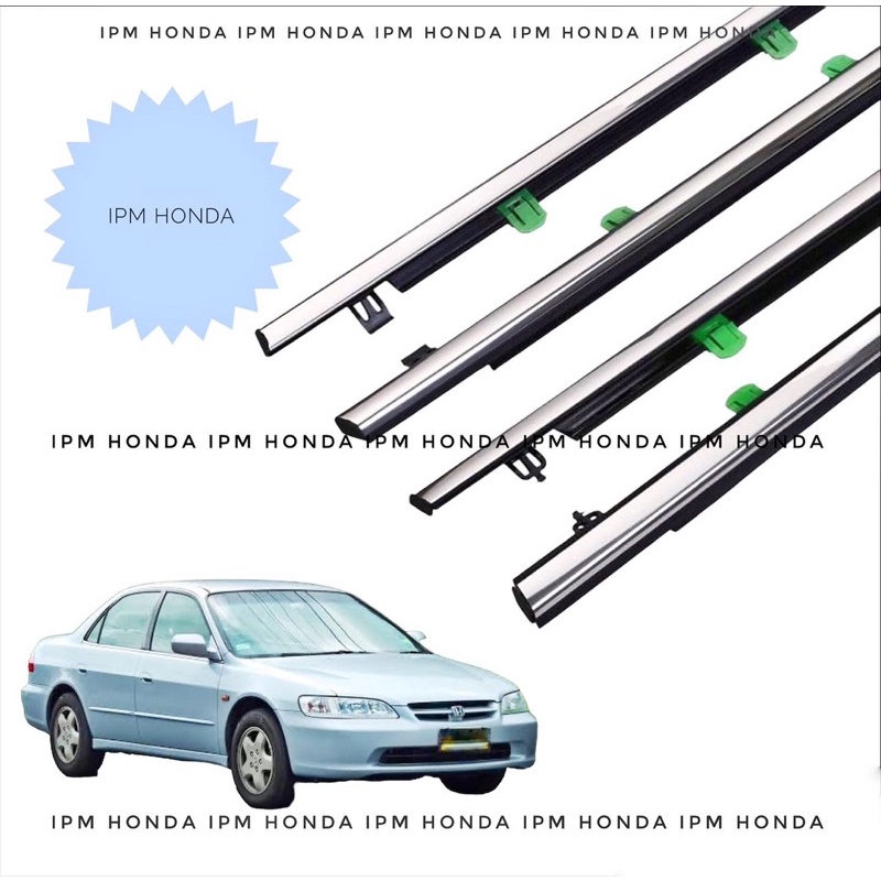 S84 Moulding Lys List Lis Pelipit Pintu Penjepit Kaca Bagian Luar Honda Accord S84 S86 VTI VTIL 1998 1999 2000 2001 2002