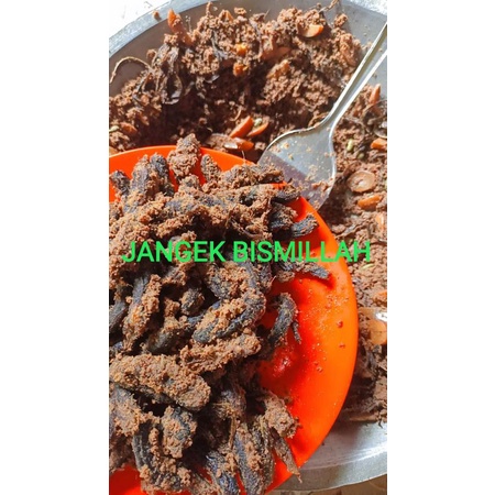 

Rendang Belut / Randang Baluik khas Kumango Batusangkar