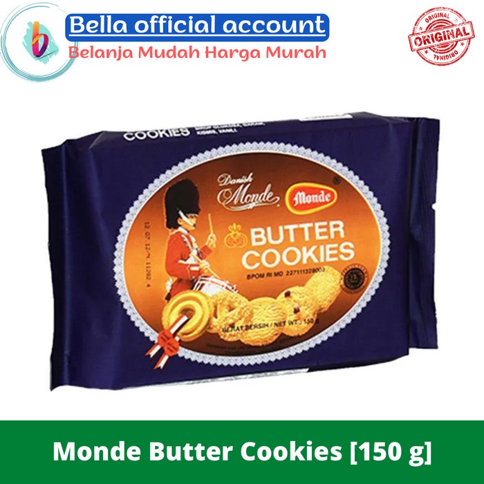 

Monde Butter Cookies 150 gr