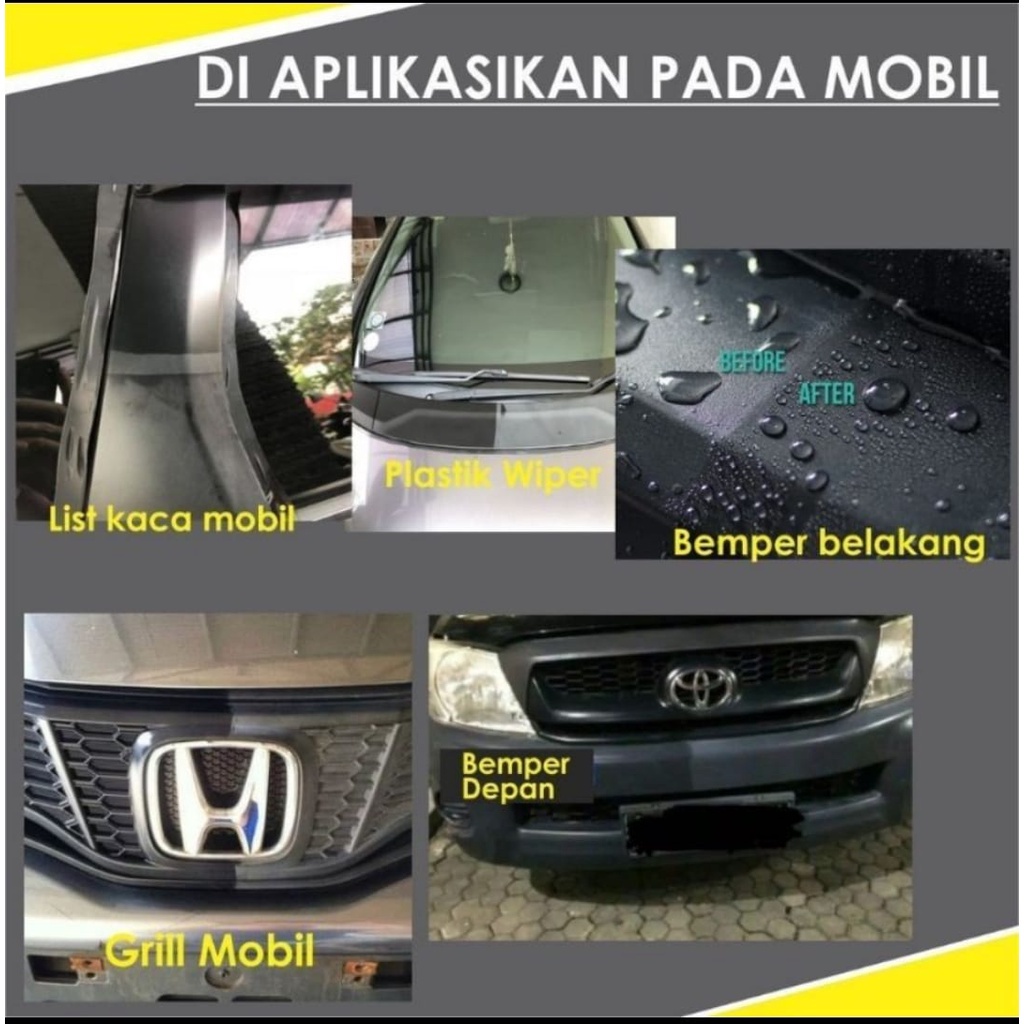 PENGHITAM BODY MOTOR PERMANEN/BODY KASAR MOBIL/BACK TO BLACK/PENGKILAP/PENGKILAT/BY MICROTECH PROTECTION