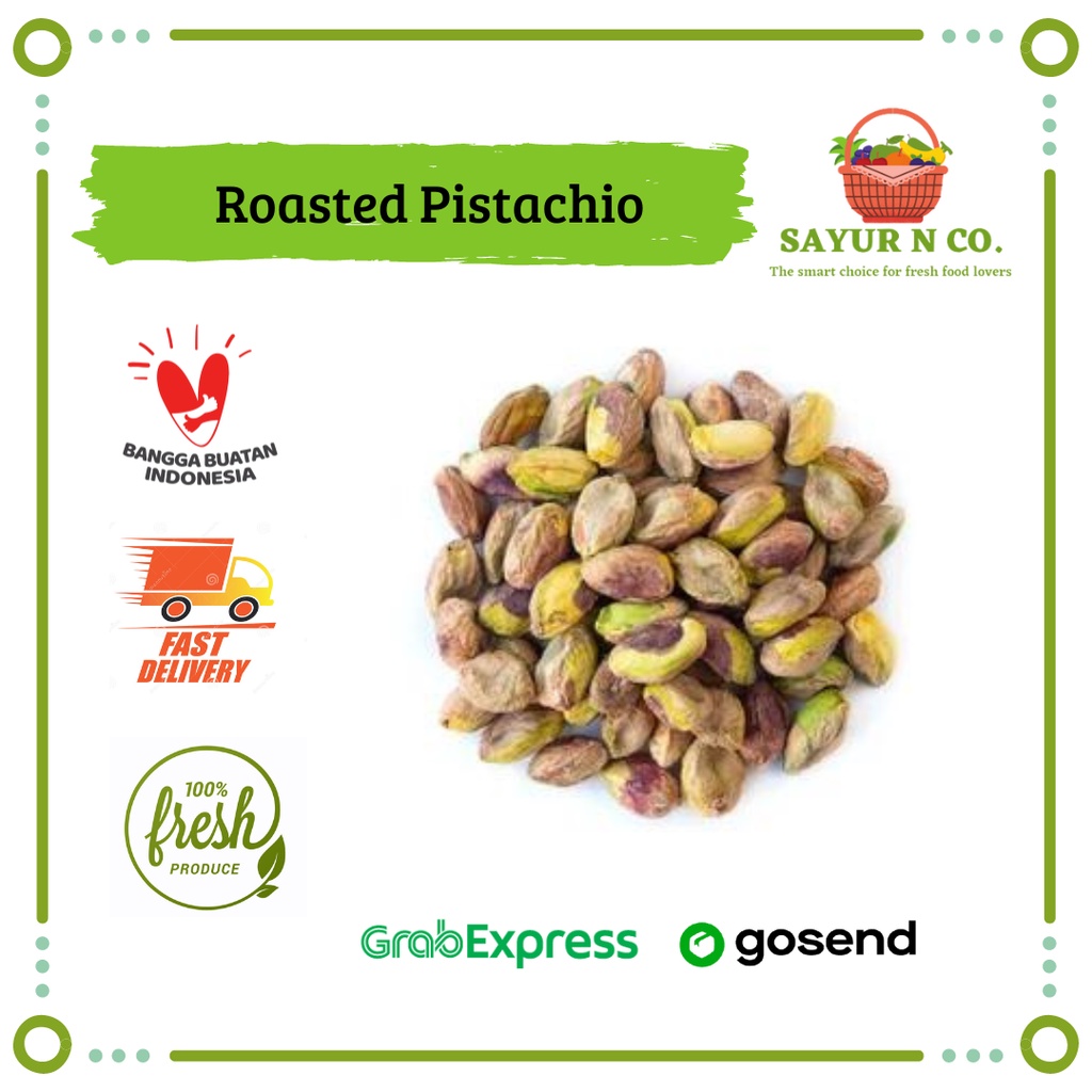 

Roasted Pistachio Panggang 100gr