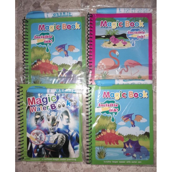 

Mainan edukasi anak Magic book buku ajaib