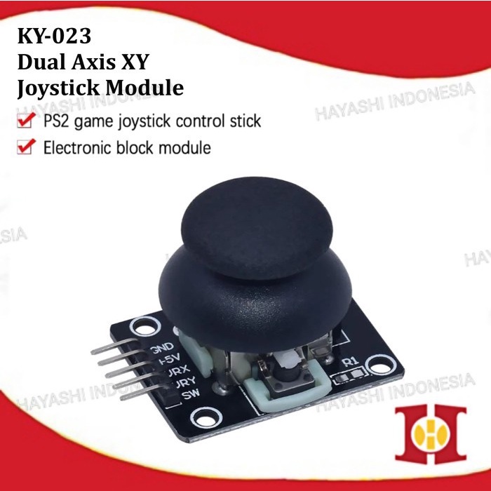 KY-023 Dual Axis XY Joystick Analog Module Modul Joy Stick Arduino PS2