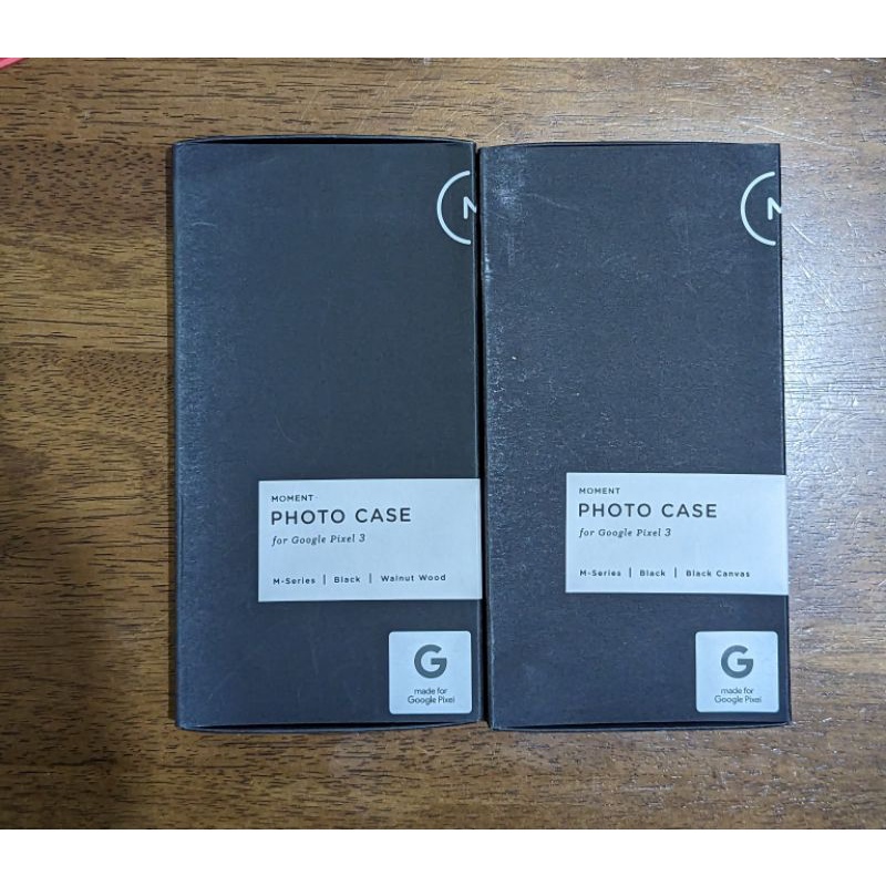 Moment case google pixel 3 •black canvas• (new)