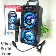 Speaker Bluetooth BT Y801 + Mic Karaoke