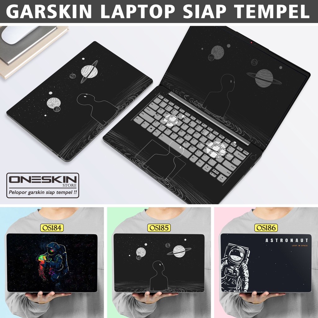 Garskin Sticker Laptop Protector Macbook Full Body Bottom Bezel Palmrest Skin Vector Space