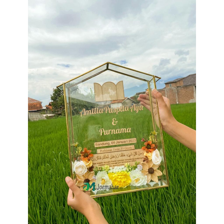 Mahar Terarium Rumah | Mahar Terarium Kaca | Mahar Terarium Murah | Mahar terarium Rustic Kekinian