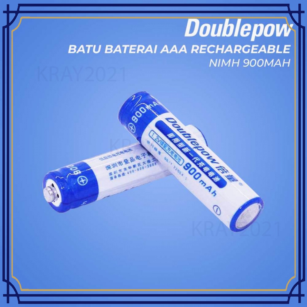 Batu Baterai AAA Rechargeable NiMH 900mAh 2 PCS - BT799