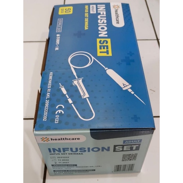 Per Box - Infu Sion Set Anak &amp; Dewasa Healthcare