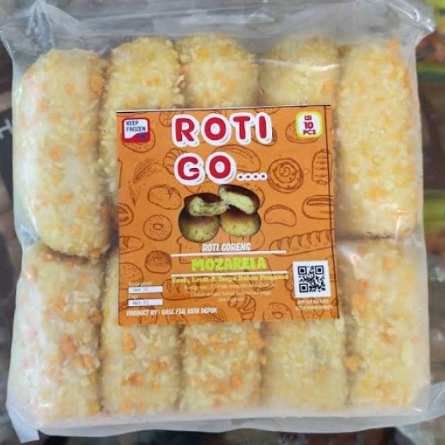 

Roti Go Roti Goreng Mozzarella isi 10pcs