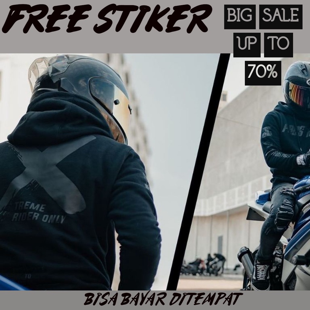 Hoodie Prostreet Xtreme Ride Black Edition Original