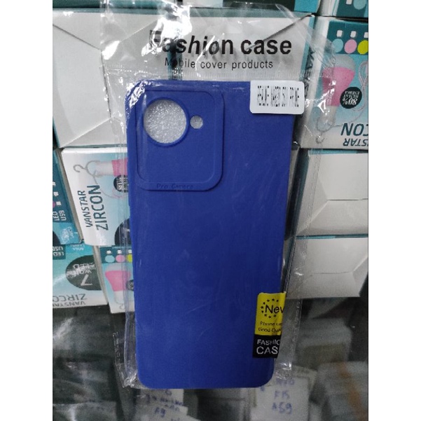 Softcase Realme Narzo 50i Prime Silikon Casing Case Macaron Pelindung Pro Camera