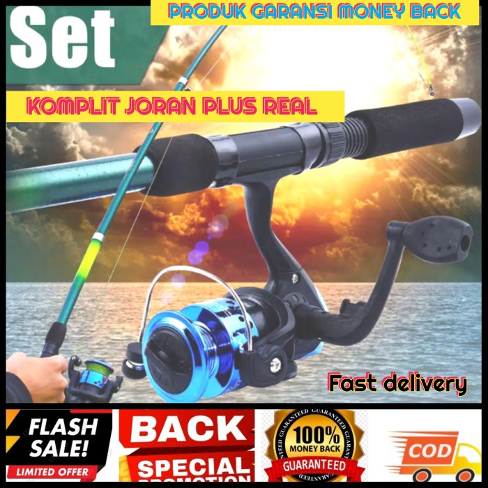 Pancing Joran Pancing Set Komplit Joran Plus Reel