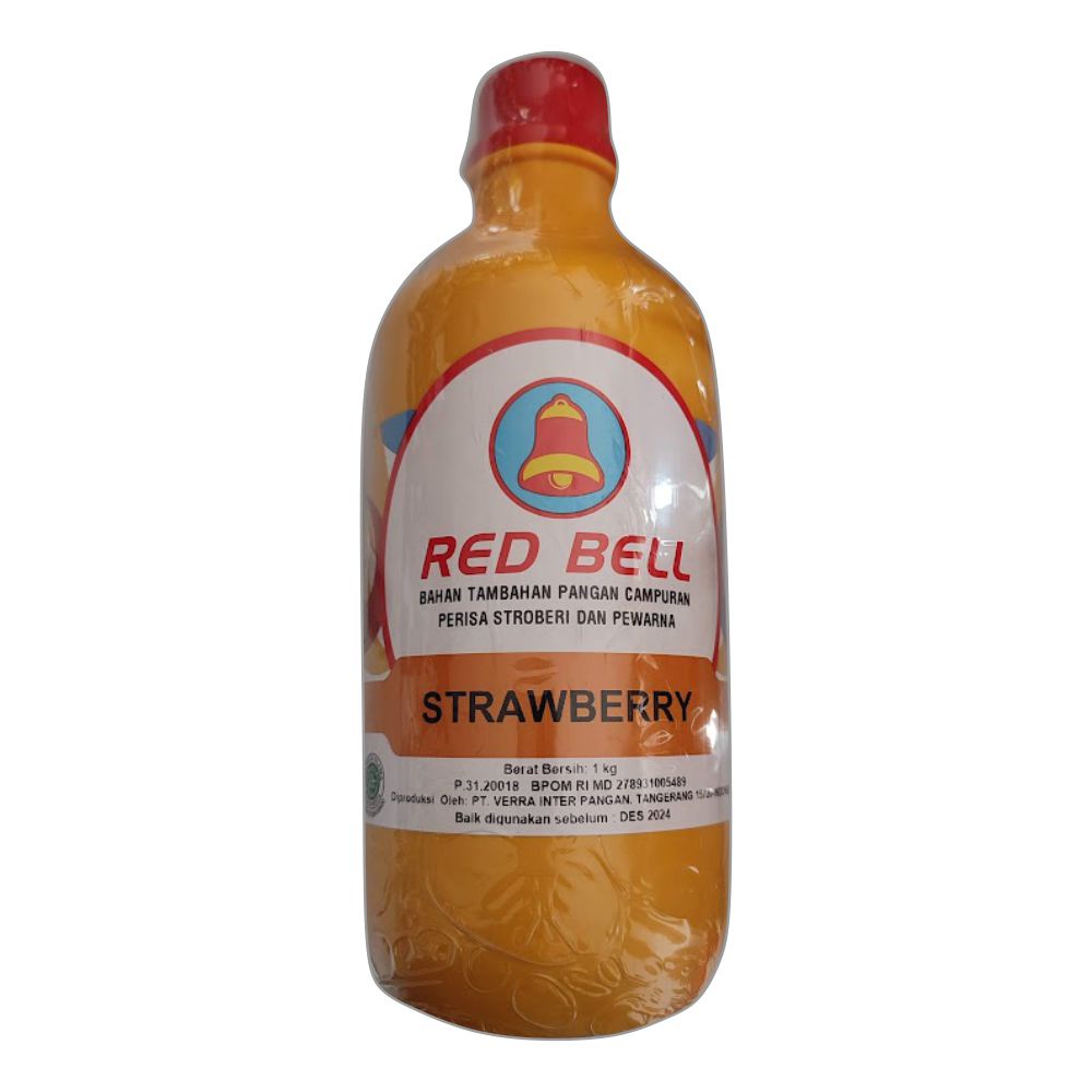 

Perisa Pasta Strawberry 1 Liter Red Bell