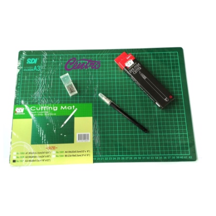 

PAKET CUTTING MAT SDI A3 + Pen Cutter 0491