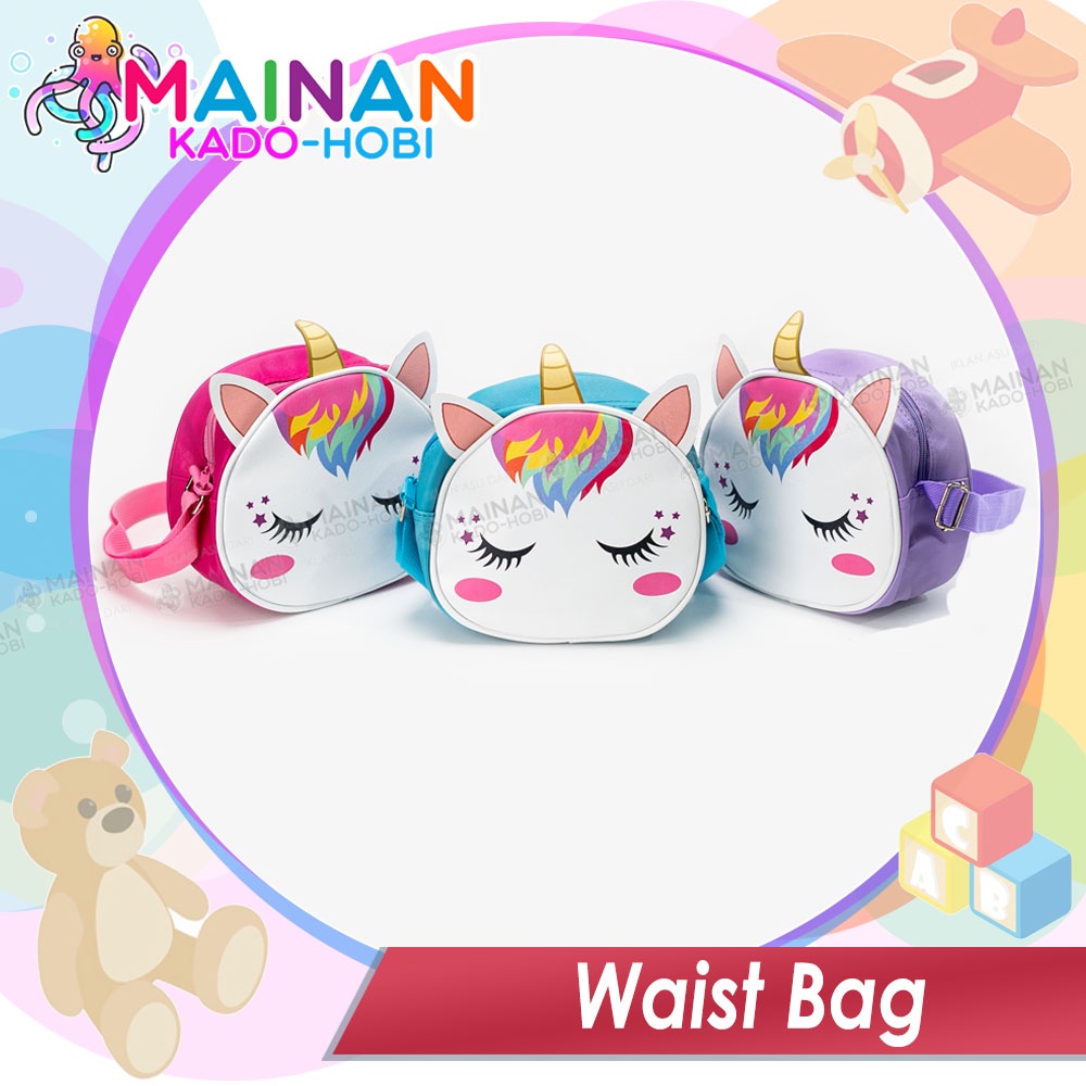 MINI SLINGBAG TAS SELEMPANG ANAK PEREMPUAN KARAKTER LUCU