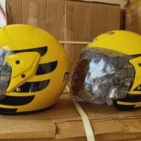 HELM MAXIM HELM KUNING ORI HELM DRIVER OJOL MURAH BERKUALITAS