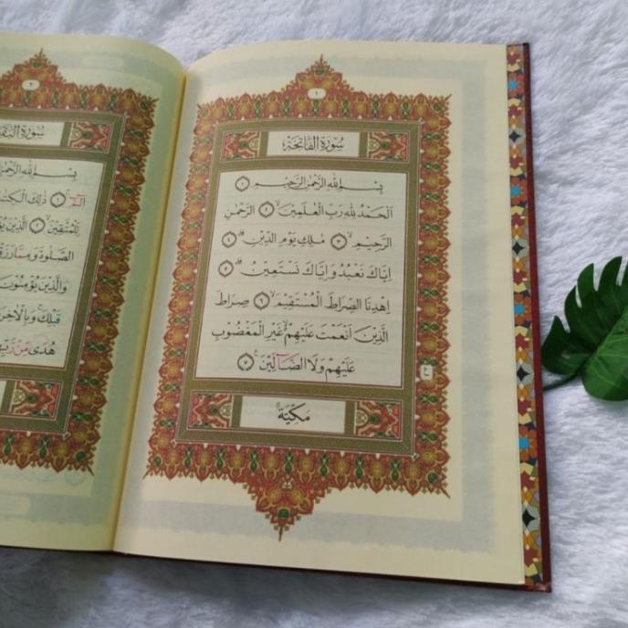 Alquran Arrazzaq Tajwid Warna Lansia Alquran Ar razzaq Ukuran A3 Jumbo
