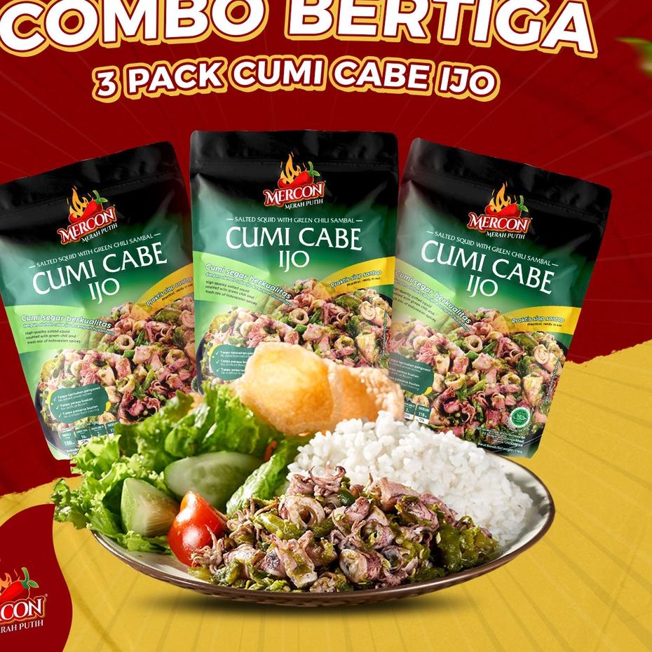 

← Mercon Merah Putih - Hemat Combo Bertiga || 3 x Cumi Cabe Ijo ❋