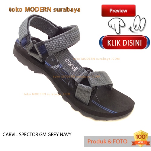 Sandal Pria casual Sandal Gunung slide outdoor CARVIL SPECTOR GM