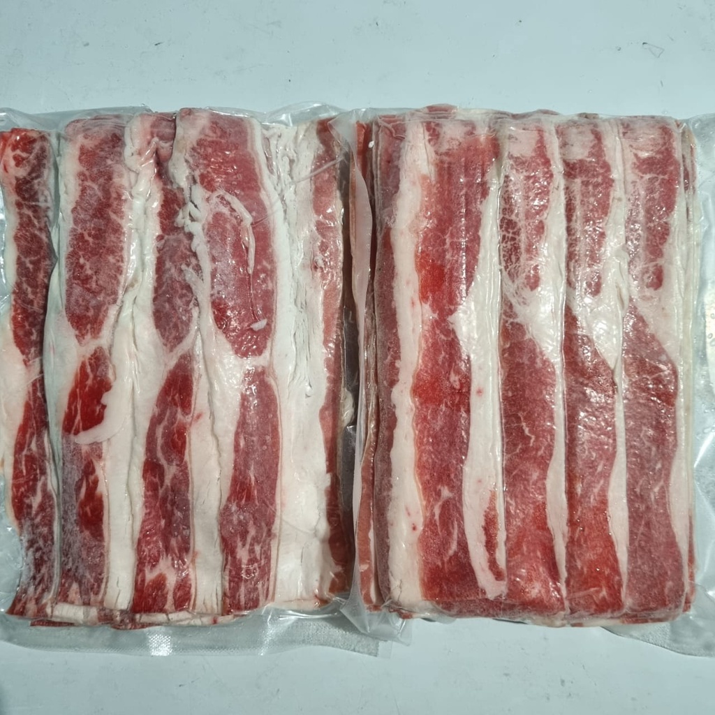 

Beef Slice Shortplate, Irisan Daging Sapi Potongan Shortplate, Kemasan 500gr