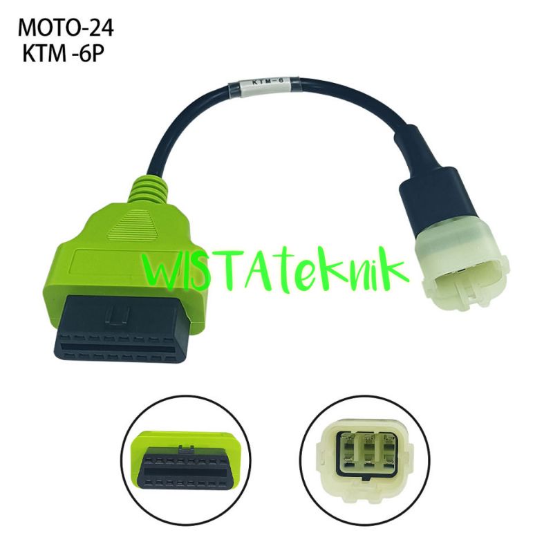 Kabel OBD2 KTM 6P original jdiag