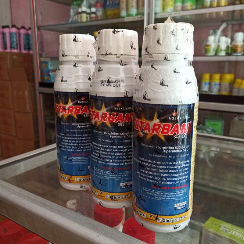 Starban insektisida 585ec 500ml.